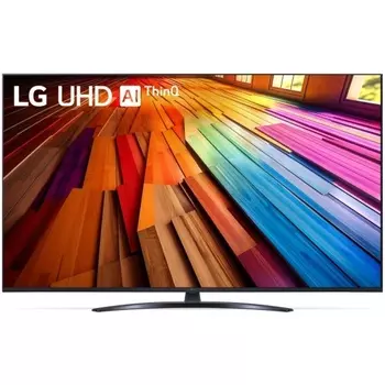 Телевизор LED LG 55UT81006LA.ARUB 55"/черный/4K Ultra HD/60Hz/DVB-T/DVB-T2/DVB-C/DVB-S2/USB/WiFi/Sma