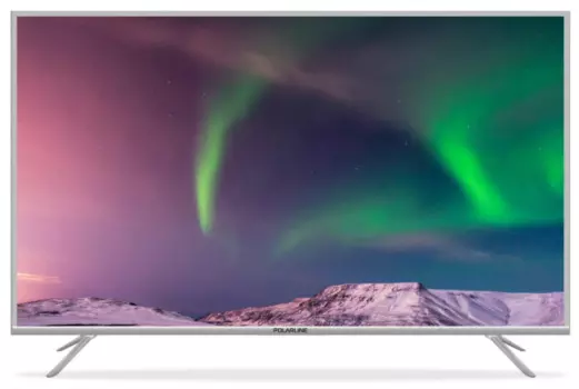 Телевизор LED POLARLINE 65PU51TC-SM 65" серебристый 4K Ultra HD 50Hz DVB-T DVB-T2 DVB-C WiFi Smart TV (RUS)
