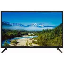 Телевизор LED Supra STV-LC32ST0045W черный/HD READY/50Hz/DVB-T/DVB-T2/DVB-C/USB/WiFi/Smart TV (RUS)