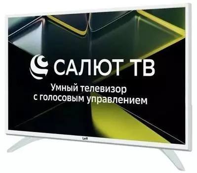 Телевизор LEFF 28H691T LCD 28" HD WHITE SALUT SMART