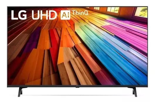 Телевизор LG 43UT80006LA.ARUG 43"/черный/4K Ultra HD/60Hz/DVB-T/DVB-T2/DVB-C/DVB-S/DVB-S2/USB/WiFi/Smart TV