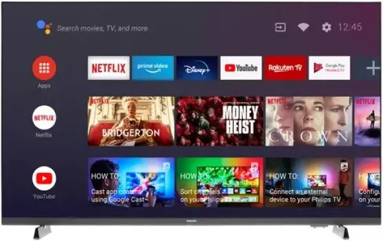 Телевизор Philips 43PUS7406/60 черный/Ultra HD/60Hz/DVB-T/DVB-T2/DVB-C/DVB-S/DVB-S2/USB/WiFi