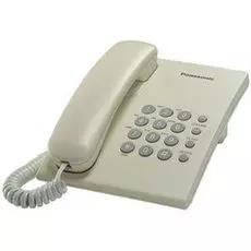 Телефон проводной Panasonic KX-TS2350RUJ