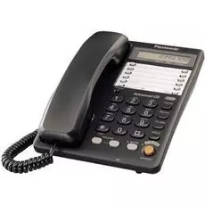 Телефон проводной Panasonic KX-TS2365RUB