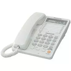 Телефон проводной Panasonic KX-TS2365RUW