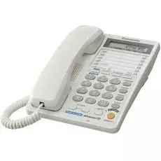 Телефон проводной Panasonic KX-TS2368RUW