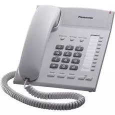 Телефон проводной Panasonic KX-TS2382RUW