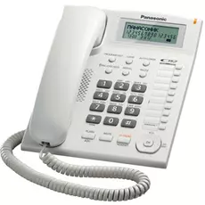 Телефон проводной Panasonic KX-TS2388RUW АОН