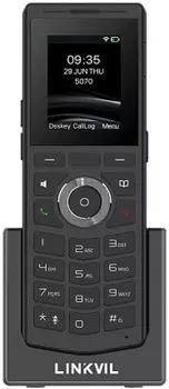 Телефон SIP Fanvil W610H 2.4G/5G, 2.0" (240*320) цветной дисплей, 4 SIP линии, OPUS, IP67 Bluetoth, 3-х ст