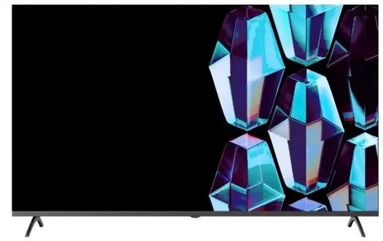Телевизор Sber SDX-55UQ5235 QLED 55" Салют ТВ темно-серый 4K Ultra HD 60Hz DVB-T DVB-T2 DVB-C DVB-S DVB-S2 USB WiFi Smart TV