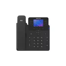 Телефон VoiceIP Dinstar C63GP 10/100/1000, 2,8" 3 SIP аккаунта, ЖК дисплей 320x240, 6 программируемых клавишь, поддерживаешь до 6ти панелей расширени