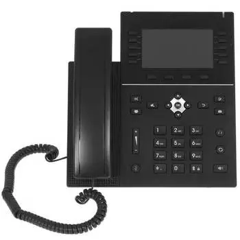 Телефон VoiceIP Fanvil J6 20 линий SIP, 2х10/100/1000, осн. цветной дисплей 480x272, записная нкига на 2000, IPv6. 60 клавиш быстрого набора, POE