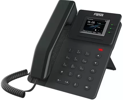 Телефон VoiceIP Fanvil V60W 4 SIP,6 DSS-клавиш,Opus+IPV6, 2,4G/5G Wi-Fi и BT5.4, экран 320X240,диагональ 2,4,