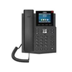 Телефон VoiceIP Fanvil X3SG 2xEthernet 10/100/1000, 4 SIP аккаунта, HD аудио, цветной дисплей 2,8”, запись на 1000 абонентов, OPUS, PoE