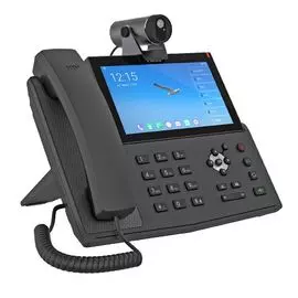 Телефон VoiceIP Fanvil X7A 20 линий SIP, 2х10/100/1000, 7" цветной дисплей 800x400, 127 клавиш быстрого набора, POE, Bluetooth, Wi-Fi,подсветка клав