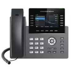 Телефон VoiceIP Grandstream GRP-2615 5 SIP аккаунтов, 2хEthernet, 10/100/1000, 4,3" (480х272) книга на 2000 контактов,POE, Wi-Fi