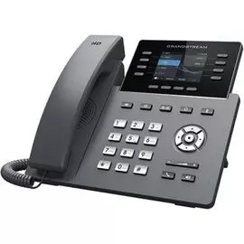 Телефон VoiceIP Grandstream GRP-2624 4 SIP аккаунта, 8 линий, 2хEthernet, 10/100/1000, основной дисплей цветной 2,8", книга на 2000 контактов,POE, Wi-