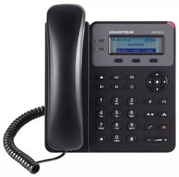 Телефон VoiceIP Grandstream GXP-1610P 1 SIP аккаунт, 2 порта 10/100 Mbps