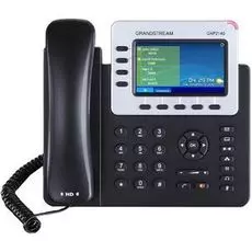 Телефон VoiceIP Grandstream GXP-2140 4 SIP линии, 2 Gigabit Ethernet порта, PoE, цветной экран, Bluetooth