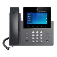 Телефон VoiceIP Grandstream GXV-3350 SIP, 16 линий, Ethernet 10/100/1000, 5” (1280720) сенсорный экран, Wi-Fi, Android 7.0, PoE/PoE+