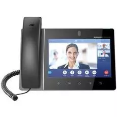 Телефон VoiceIP Grandstream GXV-3380 SIP, 16 линий, Ethernet 10/100/1000, 8” (1280×800) сенсорный экран, Wi-Fi, Android 7.0, PoE/PoE+