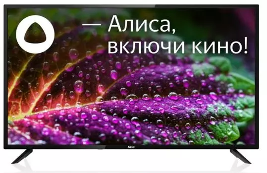 Телевизор BBK 40LEX-7246/FTS2C (B) LED 40" YaOS черный FULL HD 60Hz DVB-T2 DVB-C DVB-S2 USB WiFi Sma