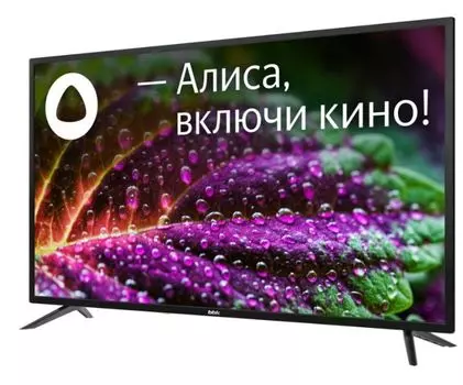 Телевизор BBK 40LEX-7249/FTS2C (B) LED 40" YaOS черный FULL HD 60Hz DVB-T2 DVB-C DVB-S2 USB WiFi Smart TV (RUS)