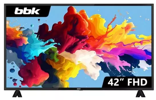 Телевизор BBK 42LEM-1092/FTS2C (B) LED 42" черный FULL HD 60Hz DVB-T2 DVB-C DVB-S2 USB (RUS)