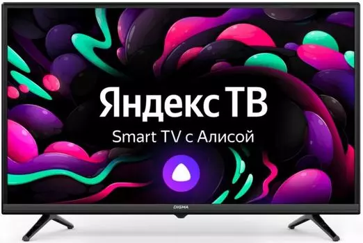 Телевизор Digma DM-LED32SBB35 черный/FHD/32" LED/60Hz/DVB-T/DVB-T2/DVB-C/DVB-S/DVB-S2/USB/2*HDMI/BT/WiFi/Smart TV