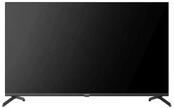 Телевизор Digma DM-LED43UQB31 QLED 43" Google TV Frameless Metal черный/черный 4K Ultra HD 60Hz MEMC DVB-T DVB-T2 DVB-C DVB-S DVB-S2 USB WiFi Smart TV