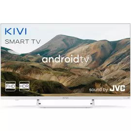 Телевизор KIVI 32F790LW белый, 1920*1080, WiFi, BT, 2*USB, 3*HDMI, 3,5jack, RCA, Android TV