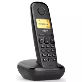Телефон DECT Gigaset A270 SYS RUS S30852-H2812-S301 черный АОН
