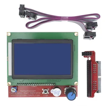 2004 12864 ЖК-дисплей 3D-принтер Reprap Smart Adapter Контроллер Reprap Ramps 1.4 1.6 Mega2560 плата 2004LCD 12864LCD Управление 3D 2004 LCD