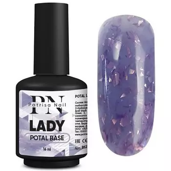 Patrisa Nail, Каучуковая база Potal Lady, 16 мл