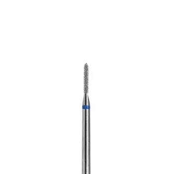 Planet Nails, Фреза алмазная цилиндрическая заостренная, 1,2 мм, 5 шт/уп