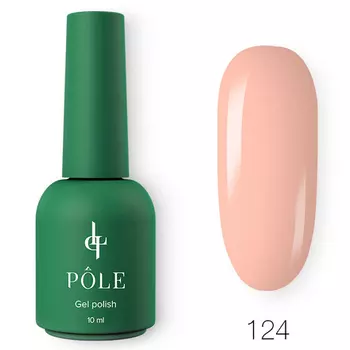 POLE, Гель-лак «Роскошь» Inspired by France №124, Миндальное бланманже
