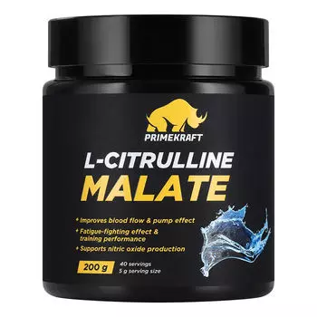 Prime Kraft, Аминокислота L-Citrulline Malate, 200 г