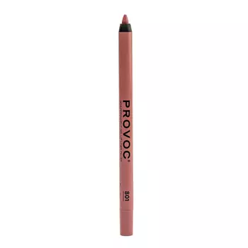 Provoc, Гелевая подводка в карандаше для губ №801, Rozie Pose
