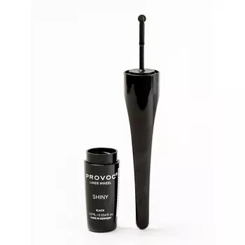 Provoc, Стойкая подводка-ролл для глаз Shiny Black