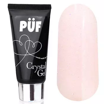 Puf, Полигель Crystal №11, с шиммером, 30 мл
