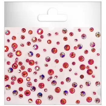 Puf, Стразы стеклянные Crystal Mix AB Orange, 400 шт.