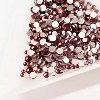 Puf, Стразы стеклянные Light Amethyst, 400 шт.