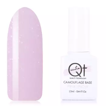 QT, База для гель-лака Camouflage №2, Pink Snow