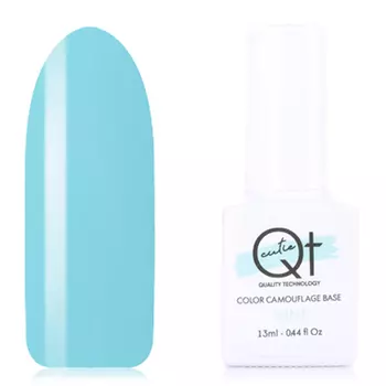 QT, База для гель-лака Color Camouflage №2, Mint