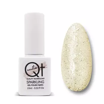 QT, Гель-лак Sparkling №001