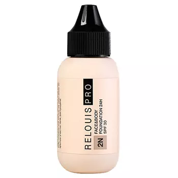 Relouis, Крем тональный PRO Face & Body 24H, SPF 30, тон 2N