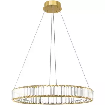 Подвесной светильник LED 10135/600 Loft It Crystal ring Gold кольцо