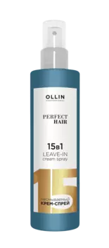 OLLIN, Несмываемый крем-спрей 15 в 1 Perfect Hair, 250 мл