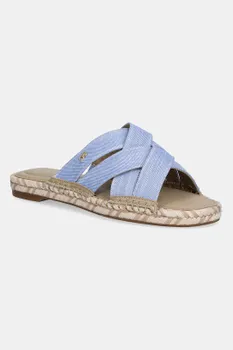 Шлепанцы Chambray espadrille mule Tommy Hilfiger, синий