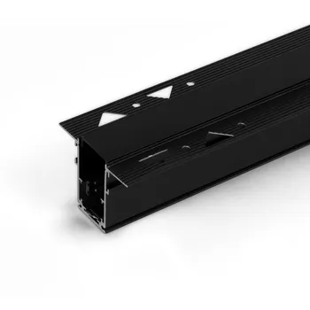 Шинопровод встраиваемый 48V магнитный (черный) (3м) Elektrostandard Slim Magnetic 85128/00